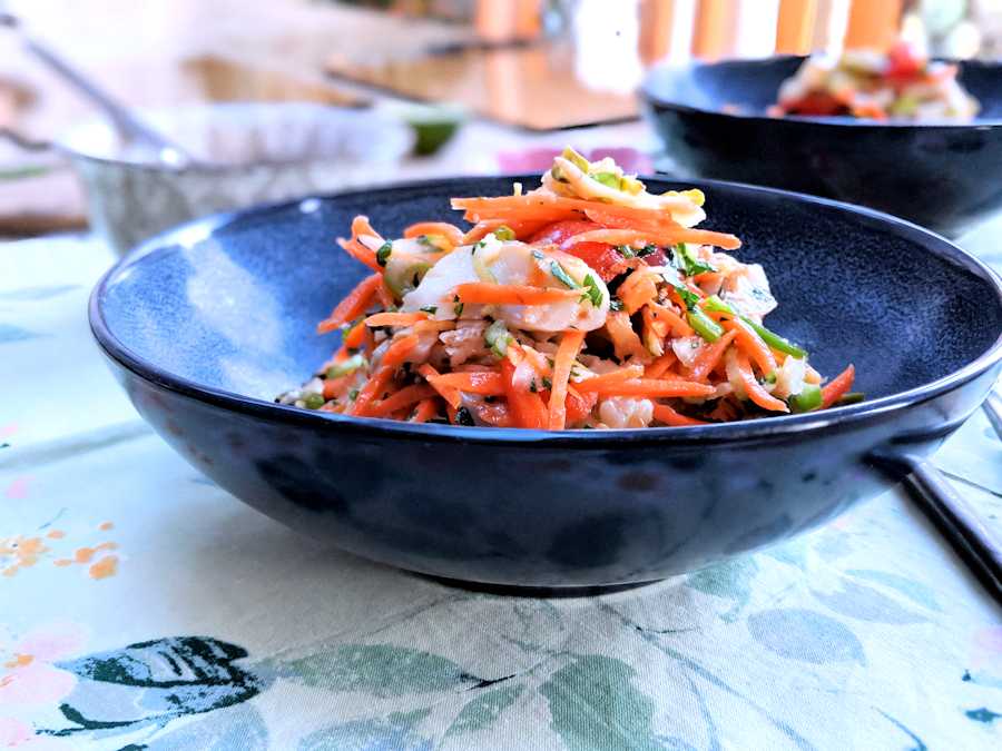 Smoked Fish Salad Bowl Recipe Cuisine Fiend